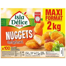 ISLA DÉLICE Nuggets halal volaille 2kg