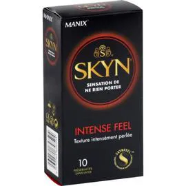 Préservatifs Intense Feel s/latex (x10)