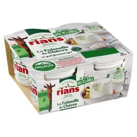 Faisselle de chèvre nature (4x100g)