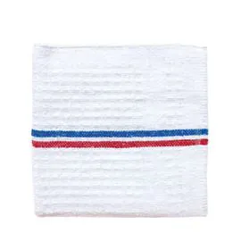 Serpillière gaufrée - blanc (l'unité)