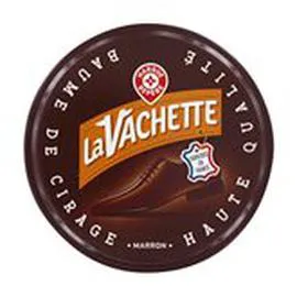 MARQUE REPÈRE, LA VACHETTE Cirage crème marron Boîte métal 75ml