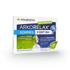Complément alimentaire Arkorelax Sommeil fort 8h s/gluten (15x0,8g)