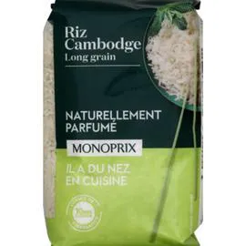 MONOPRIX Riz long grain naturellement parfumé 10mn 500g