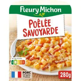 Poêlée savoyarde lardons fumés (280g)