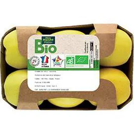 MON MARCHÉ PLAISIR BIO Pomme de table GOLDEN BIO x6