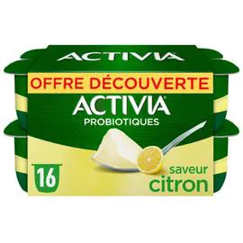 Yaourt citron bifidus (16x125g)