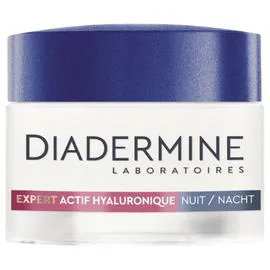 Soin De Nuit Repulpant Visage Expert Actif Hyaluronique (50ml)