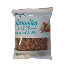 Amandes décortiquées grillées sans sel (400g)