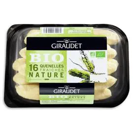 Quenelles nature bio (16x20g)