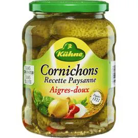 KÜHNE Cornichons aigres-doux 360g