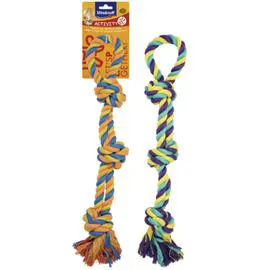 Corde à mâcher avec nOeuds pour chien (l'unité)