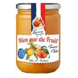 Purée de Pêche cuite au chaudron sans sucres ajoutés (560g)