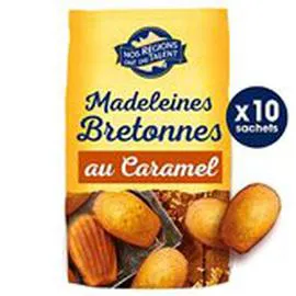 NOS RÉGIONS ONT DU TALENT Madeleines au caramel 330g