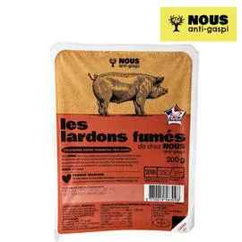 Lardons fumés (200g)