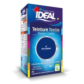 L'EXPERT COULEUR IDEAL Teinture Textile Bleu Marine 90g