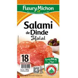 Salami de dinde Halal (100g)