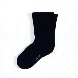 Chausettes enfant noires 35/38 (l'unité)
