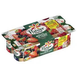 Yaourt aux fruits rouges panier standard (8x125g)