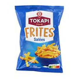 MARQUE REPÈRE, TOKAPI Soufflés Frites Salé 80g