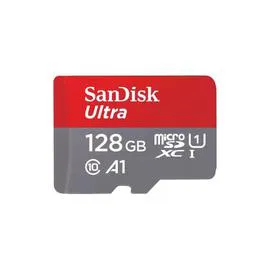 Carte mémoire MicroSDXC UHS-I + Adaptateur SD - 128 Go - SDSQUAB128GG (l'unité)