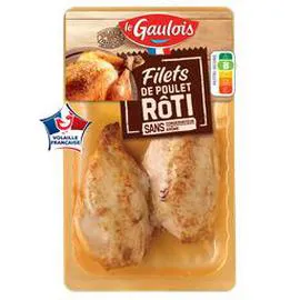 Filets de poulet rôtis cuits (250g)