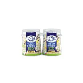 Yaourt de brebis vanille Bio (2x125g)