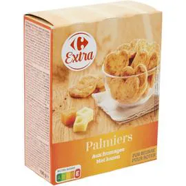 Biscuits apéritif palmiers fromages (100g)