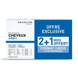 Complément Alimentaire Pro-Keracys Cheveux 4en1 GRANIONS (3x90)