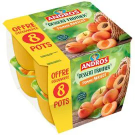 Compote Pomme Abricot (8x100g)