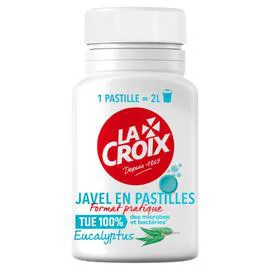 Javel en Pastille 5 en 1 Désinfectant Fraîcheur Mentholée (x40)