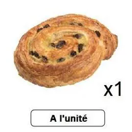  Pain aux raisins au beurre 80g