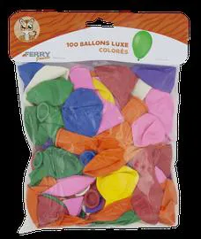Ballons luxe colorés (l'unité)
