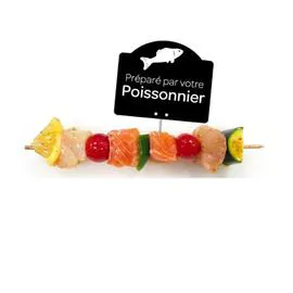 Brochettes de saumon et cabillaud marinées provençale (140g)