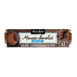 Marie Morin Mousse au Chocolat au Lait (2x100g)