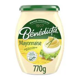 BÉNÉDICTA Mayonnaise nature 770g
