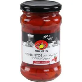 Poivrons Piquillon en lanières (220g)