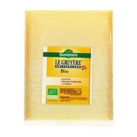 BONNETERRE Gruyère Suisse Aop Au Lait Cru Bio 200g