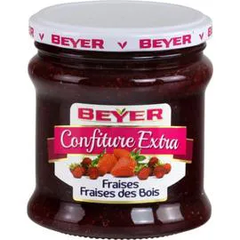 Confiture fraises fraises des bois (370g)