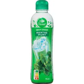 CARREFOUR CLASSIC' Sirop menthe 75cl