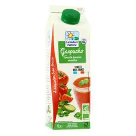 GRANDEUR NATURE Grandeur Nature Gaspacho Tomate Basilic Bio l'unité