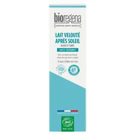 Lait Velouté Après Soleil Visage et Corps À base D'Aloe Vera Bio (125ml)