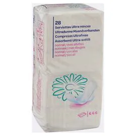 Serviettes hygiéniques normal (x28)