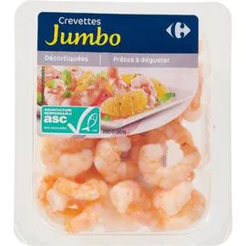 Crevettes Jumbo décortiquées (100g)