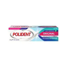 POLIDENT Crème Fixante Dentaire Goût Menthe 44g