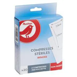 Compresses stériles douces (x10)