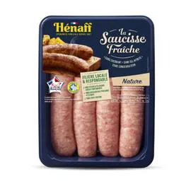 Saucisse fraîches nature (4x125g)