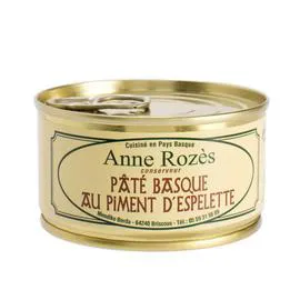 Pâté Au Piment D'Espelette Aop (130g)