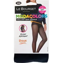 Collant femme noir semi-opaque T3 Modacolors (l'unité)
