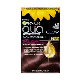 Coloration Cheveux Permanente Sans Amoniaque 6.12 Châtain Très Clair Cendré Lumineux (l'unité)