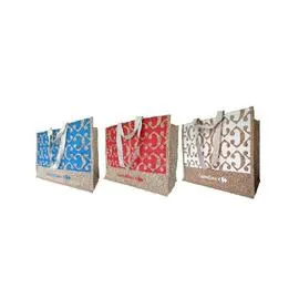 Sac en jute modèle aléatoire (l'unité)